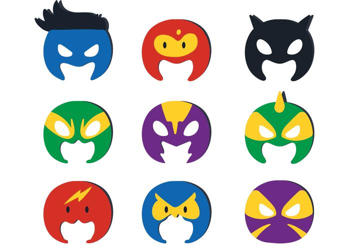700x490 Superhero Kid Vector Masks