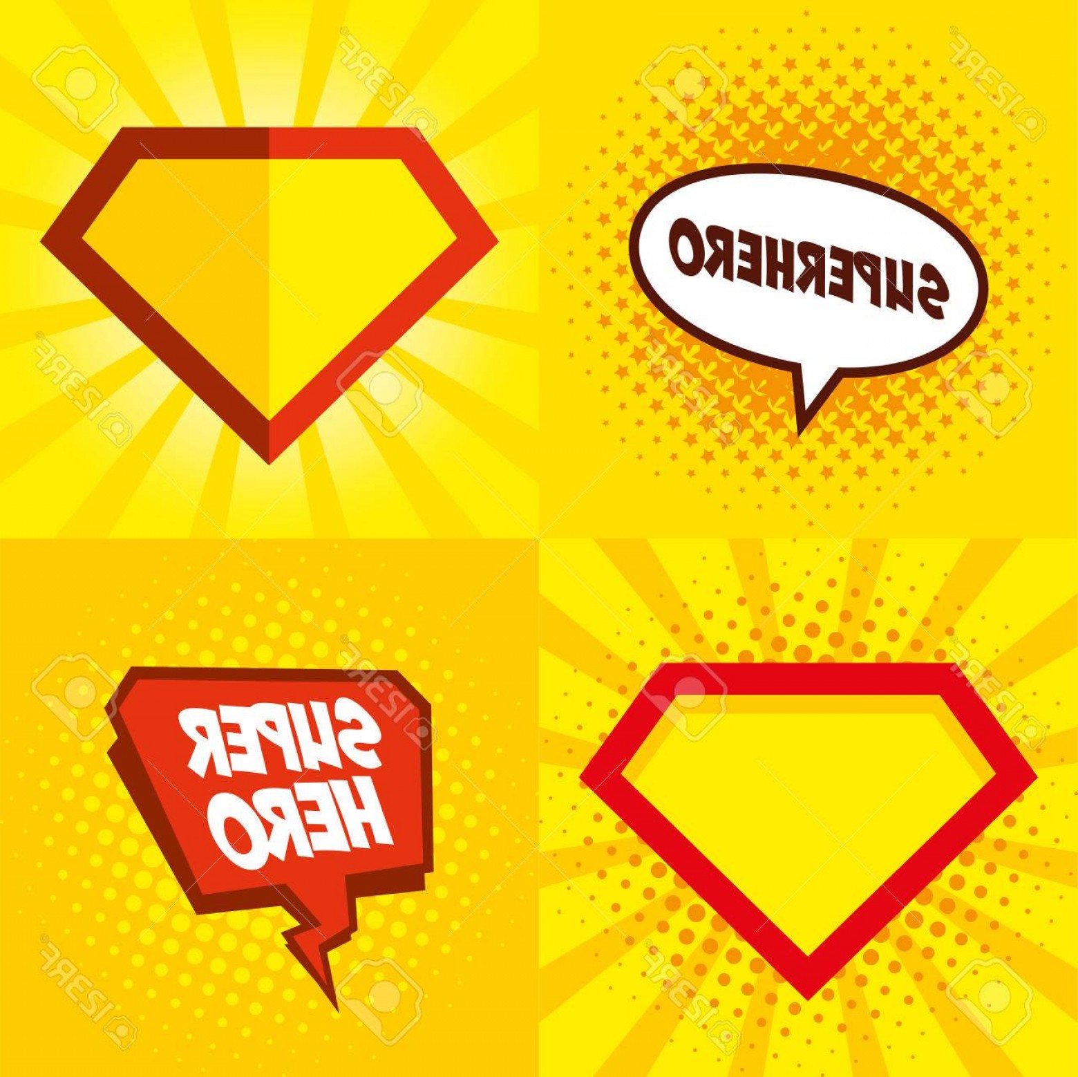 1560x1558 Super Hero Logo Vector Art Hoodamath