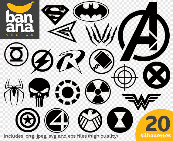 Superhero Logo Vector at Vectorified.com | Collection of Superhero Logo ...