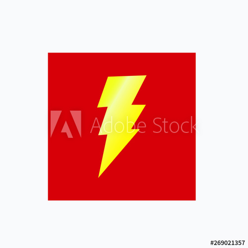 500x500 Superhero Logo Vector Illustration