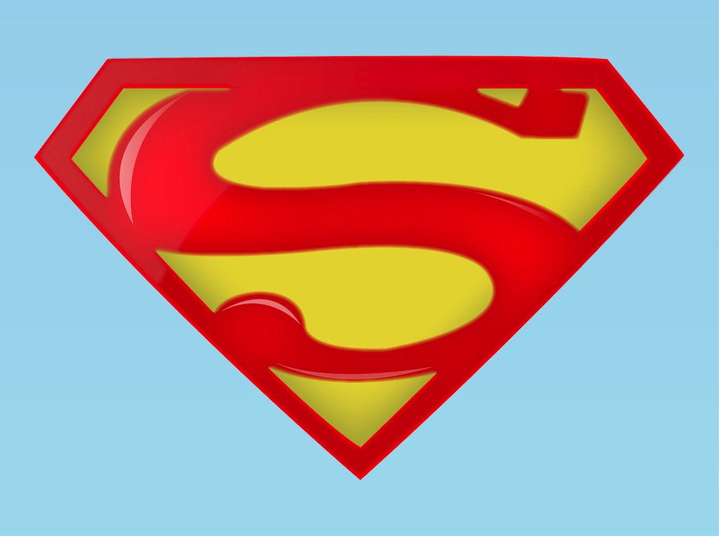 1024x763 Superman Logo Vector Art Graphics