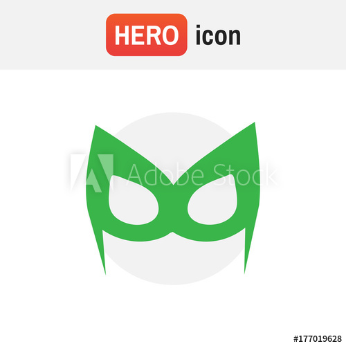 500x500 Super Hero Green Mask Superhero Mask For Face Character