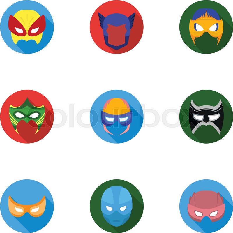 Superhero Mask Vector at Vectorified.com | Collection of Superhero Mask ...