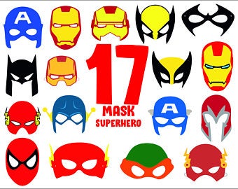 340x270 Superhero Mask Etsy