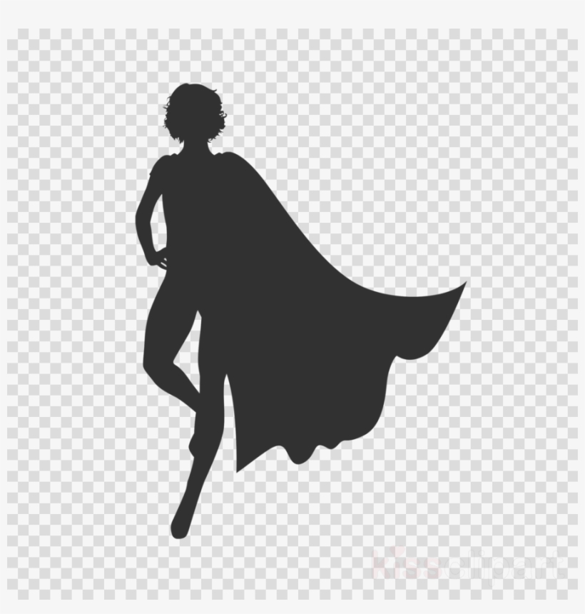 Superhero Silhouette Vector At Collection Of Superhero Silhouette Vector Free 