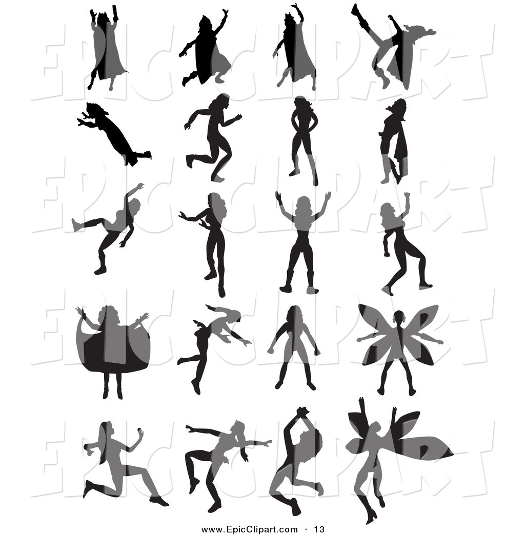Female Superhero Silhouette Clipart 1024x1044 Female Superhero Silhouette Clipart