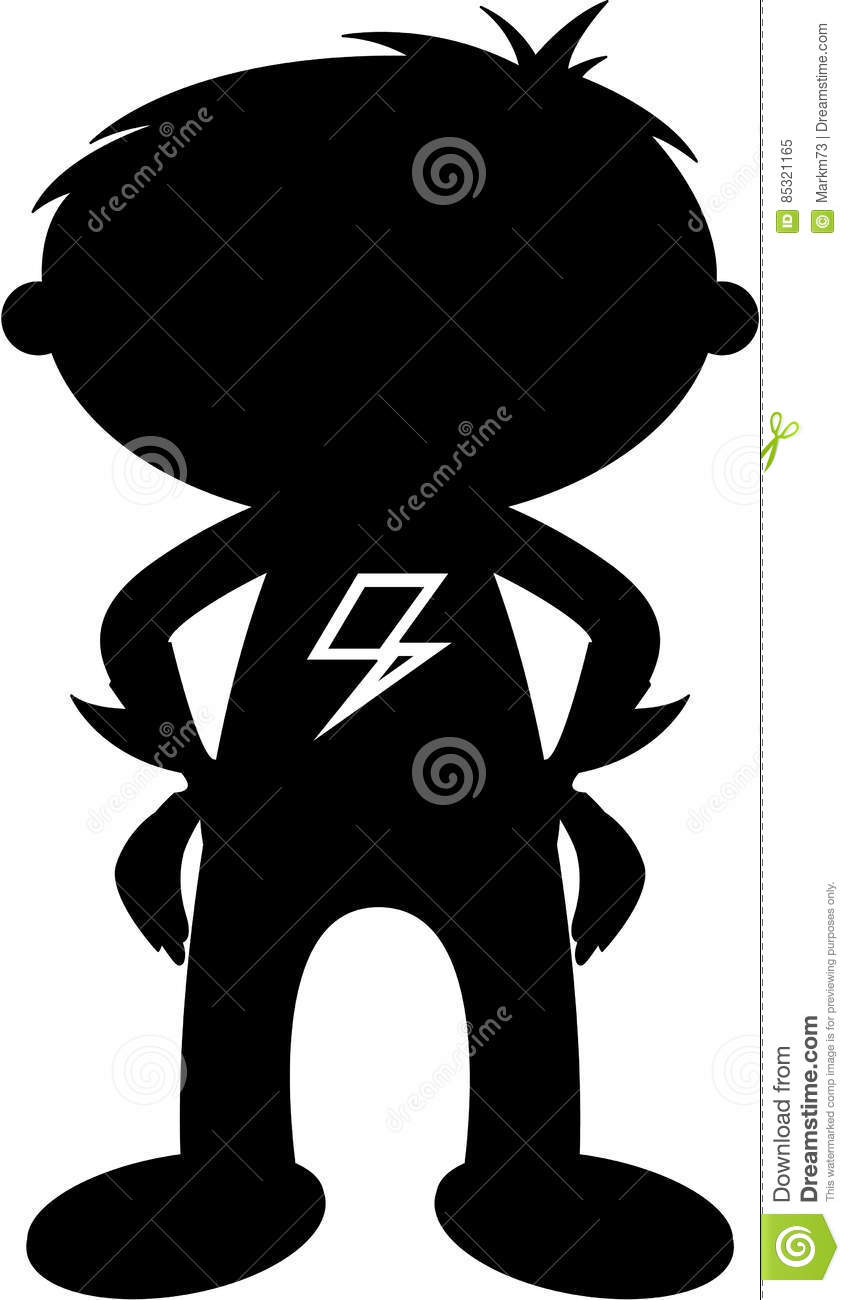 850x1300 Huge Collection Of 'kid Superhero Silhouette' Download More Than