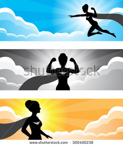 397x470 Female Superhero Silhouette Clipart Free Cliparts Download
