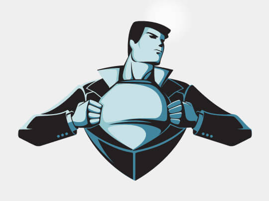 High Quality Superhero As Free Vector Graphic 540x405 High Quality Superhero As Free Vector Graphic