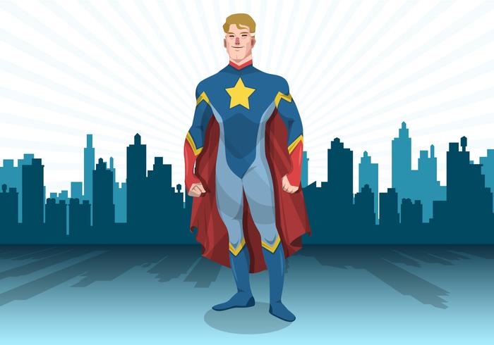 Superhero Free Vector Art 700x490 Superhero Free Vector Art
