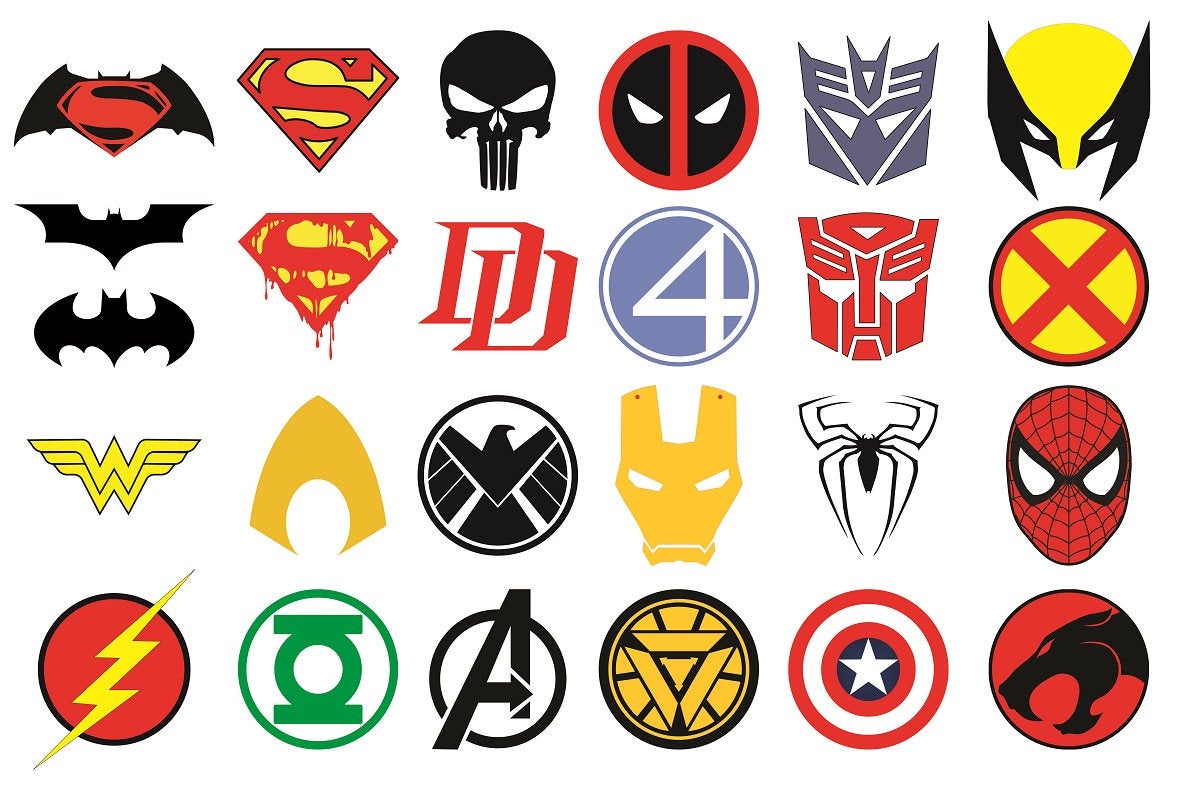 Superhero Logos Vector Superhero Superhero Clipart Etsy 1201x800 Superhero Logos Vector Superhero Superhero Clipart Etsy