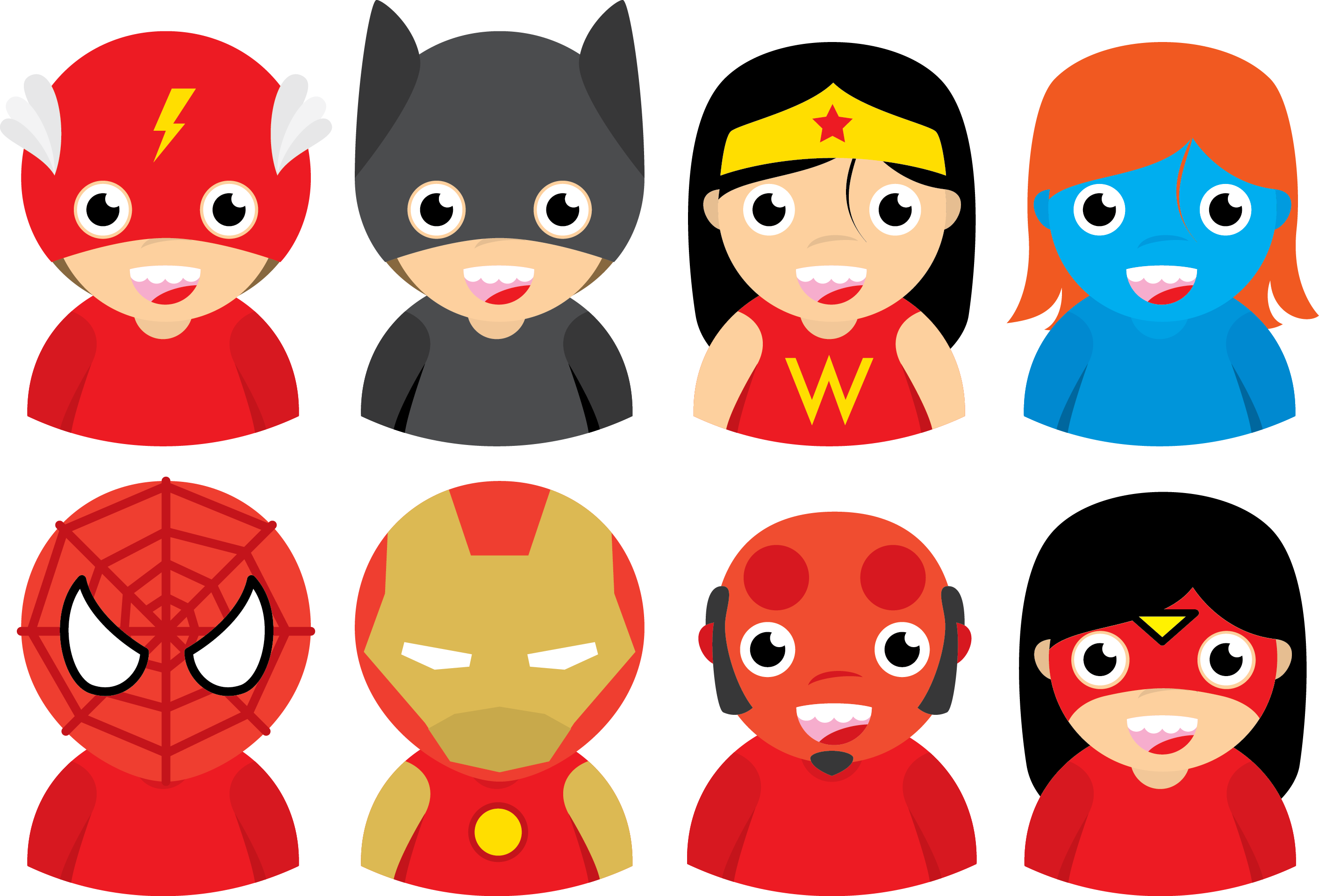 Superhero Cut 21 Cliparts Vectors And Images Cdr Ai Png Svg – NBKomputer