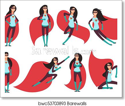 Comic Superwoman Actions In Different Poses Female Superhero 435x370 Comic Superwoman Actions In Different Poses Female Superhero