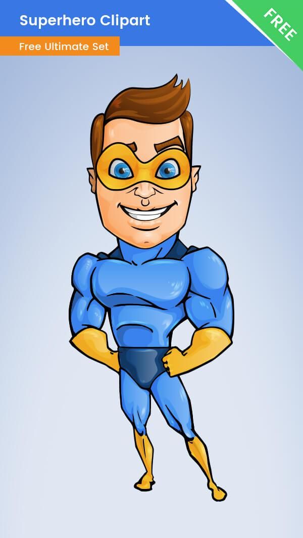 600x1064 Superhero Vectors In Superhero