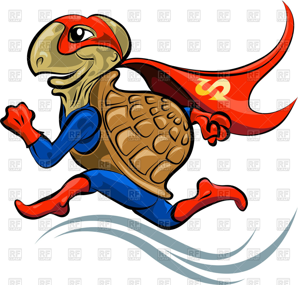 1200x1147 Cartoon Turtle In A Suit Of The Superhero Vector Image Of Plants