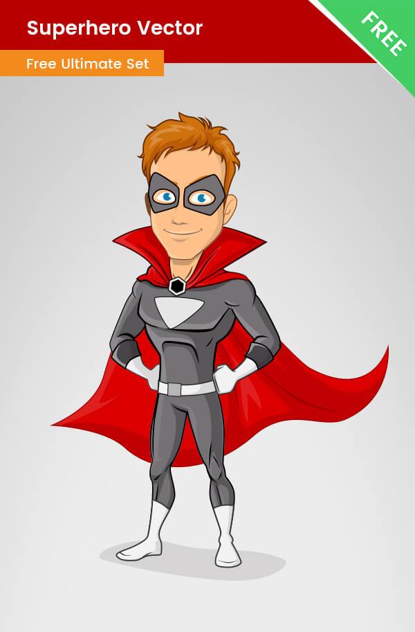 600x912 Superhero Cape Vector