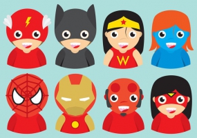 285x200 Superhero Free Vector Graphic Art Free Download
