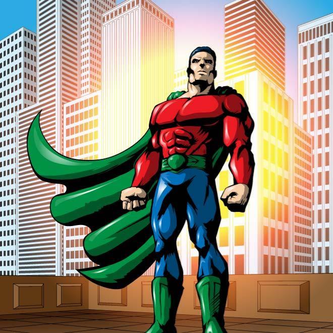 660x660 Bold Superhero Vector Free Vectors Ui Download