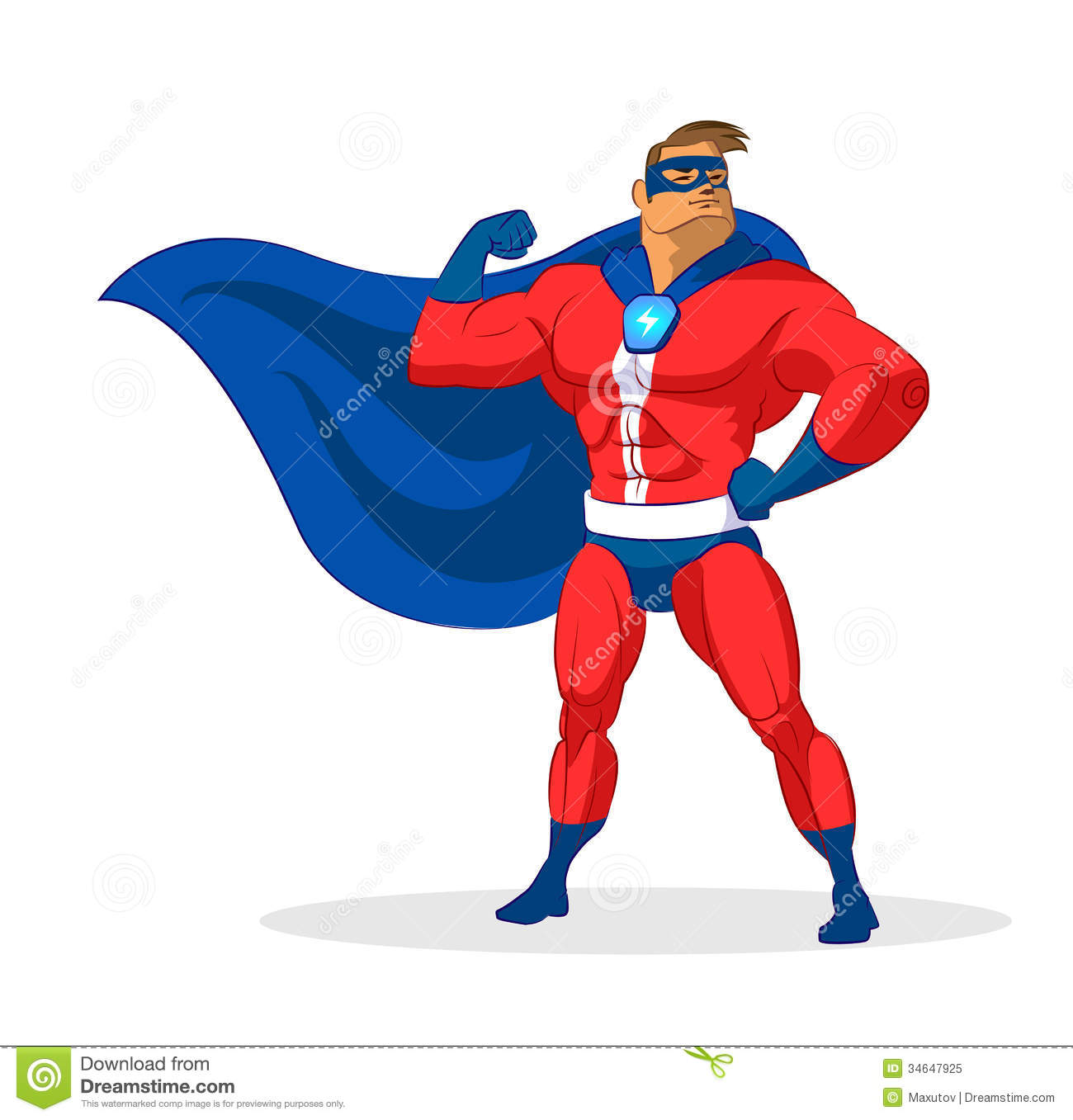 Superhero vector free at vectorified collection of superhero