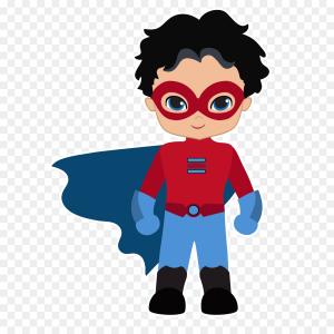 300x300 Photostock Vector Superhero Cartoon Theme Vector Graphic Art