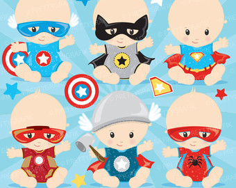 340x270 Superhero Vector Etsy