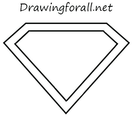 450x400 Superman Outline Superman Coloring Book Printable Outline Batman