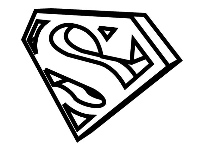 640x480 Superman Logo Vector
