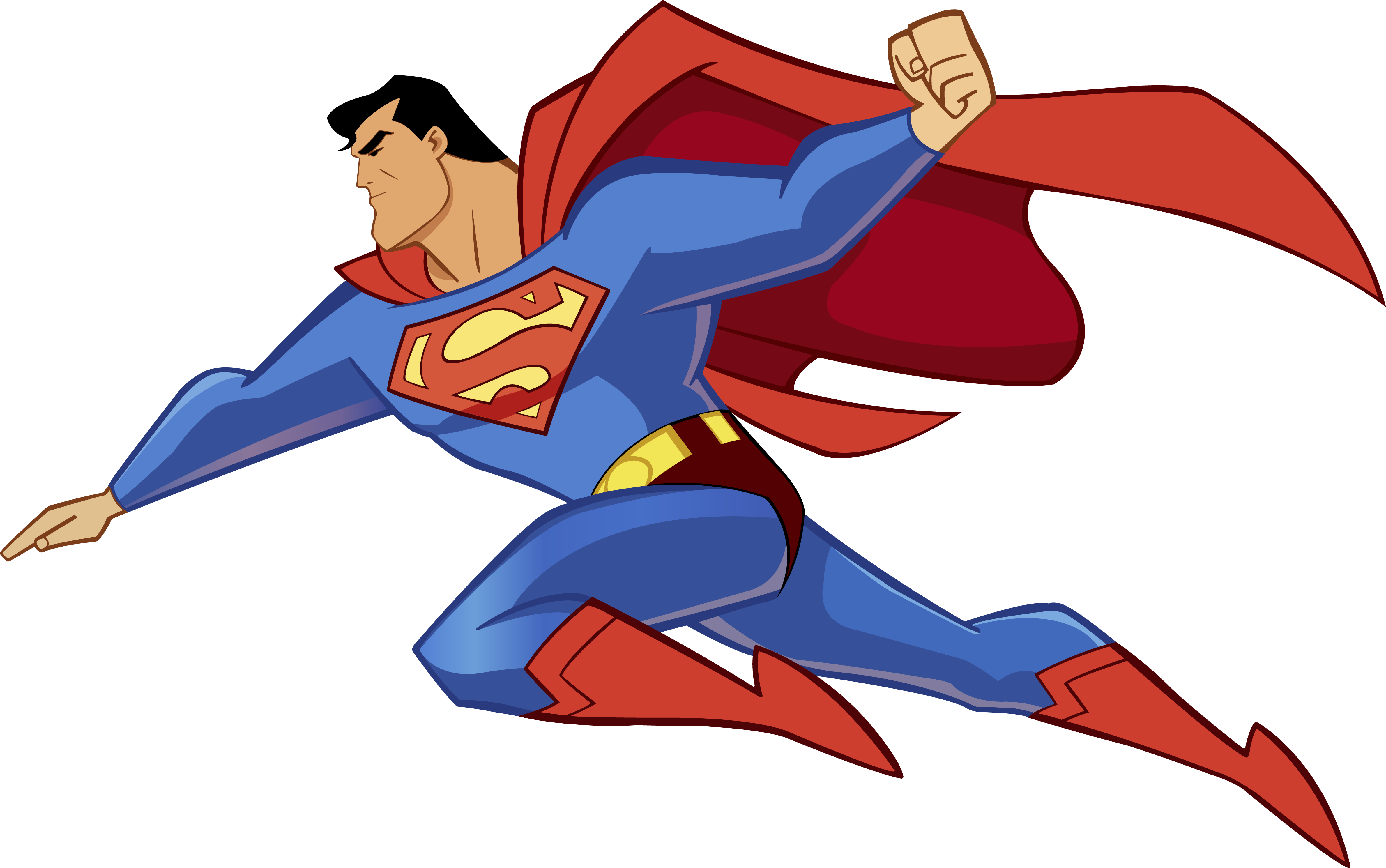4760x2981 Superman Logo Vector Free Image