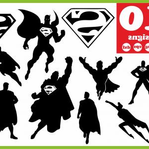 300x300 Superman Silhouette Free Vector Silhouettes De Soidergi