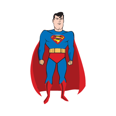 400x400 Comic Superman Logo Vector Free Download