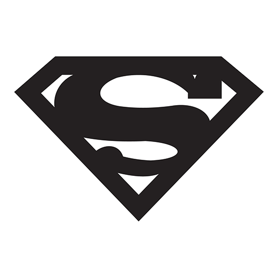 550x550 Superman Logo Vector Free Download
