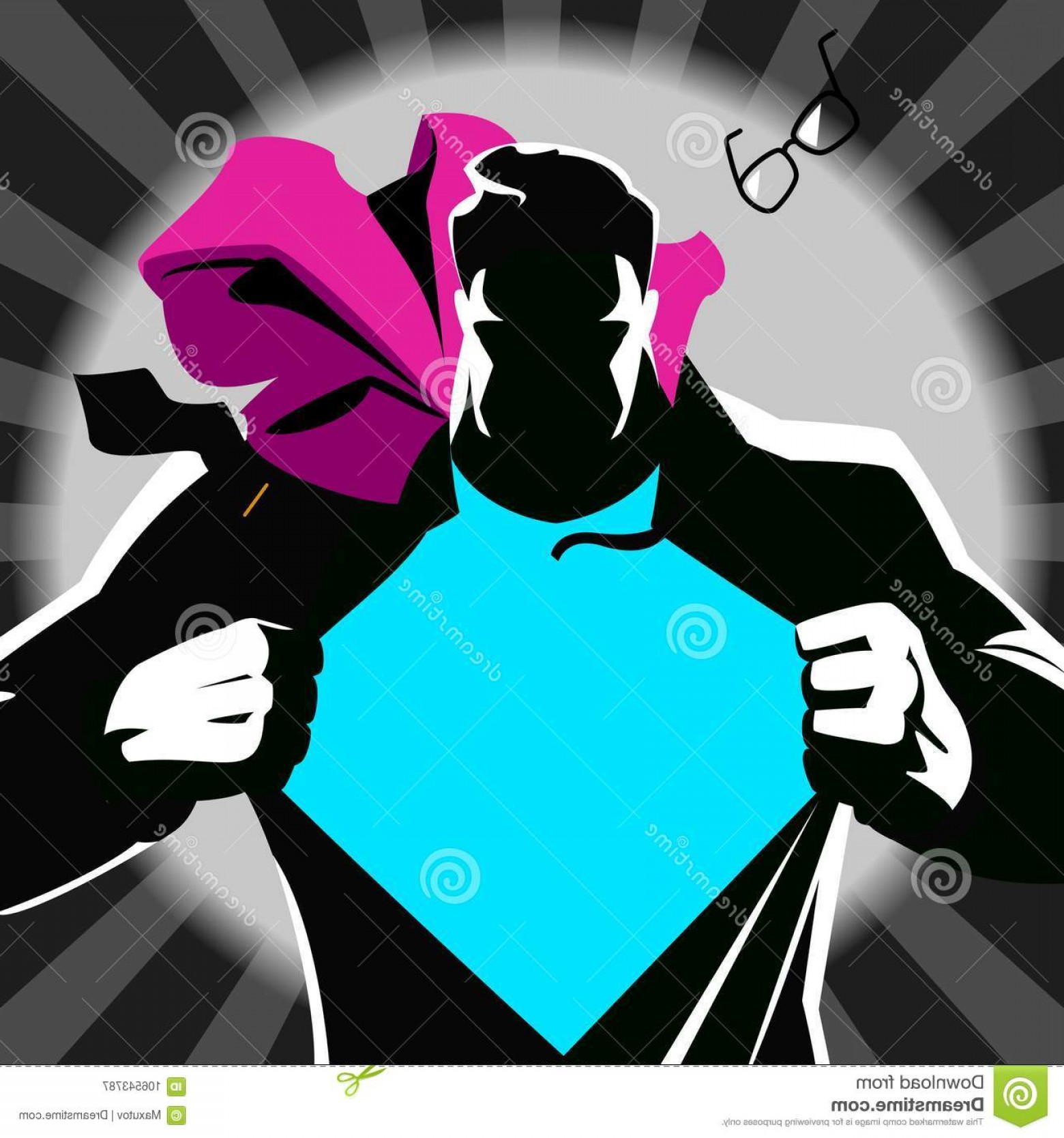 Download Superman Ripping Shirt Vector at Vectorified.com ...