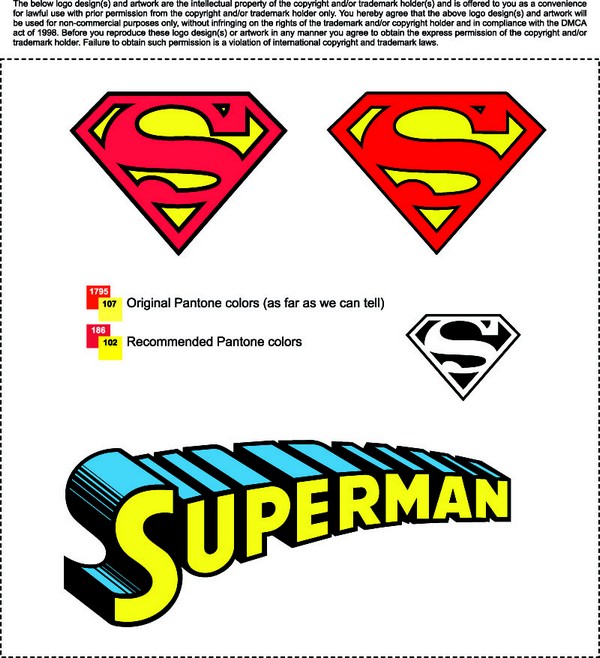600x658 Superman Logo Vector Free
