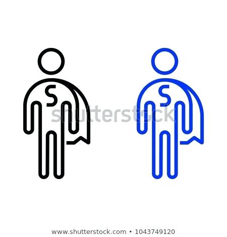 450x470 Superman Outline Superman S Shield Red Outline Logo Mouse Pad