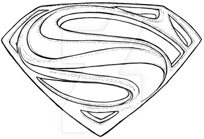 400x273 Superman Logo Template Desktop Backgrounds