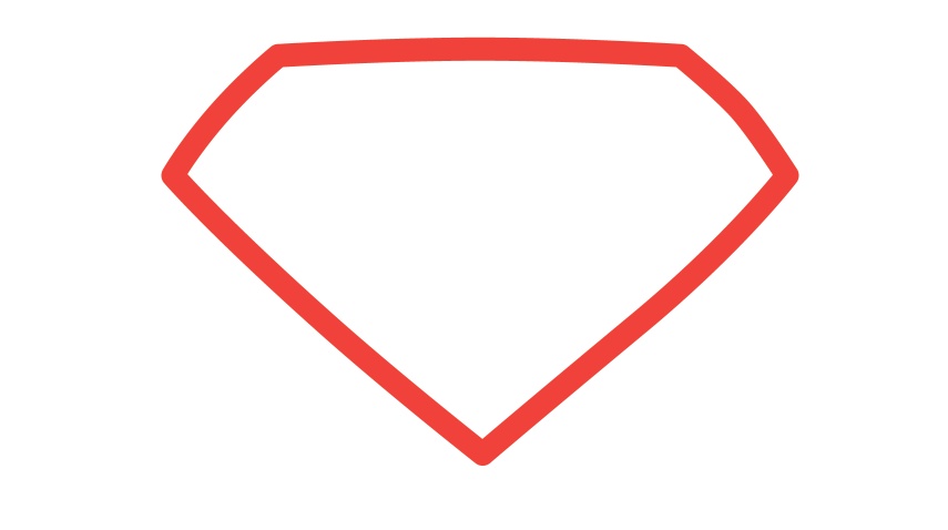 855x478 Create A Superman Logo In Illustrator And Photoshop Html