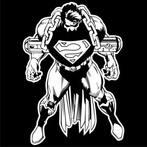 300x300 Superman Silhouette Free Vector Silhouettes De Soidergi