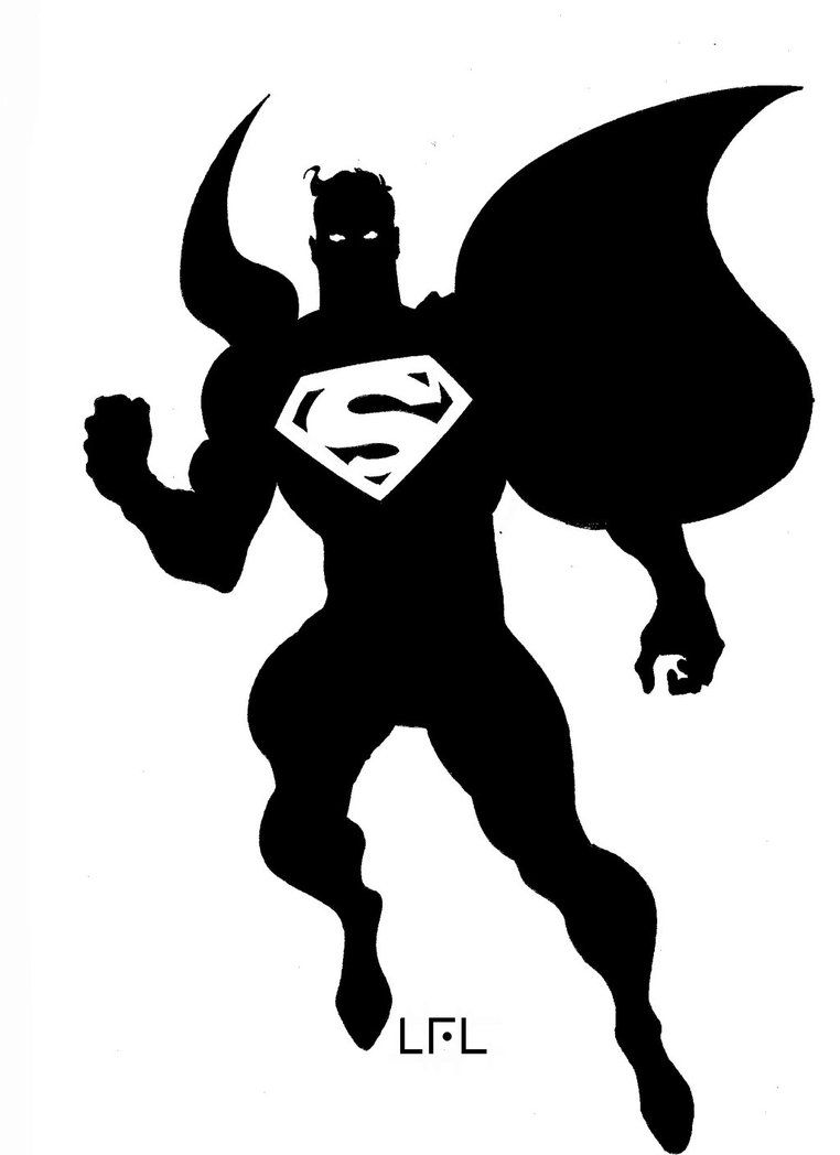 762x1048 Superman Silhouette