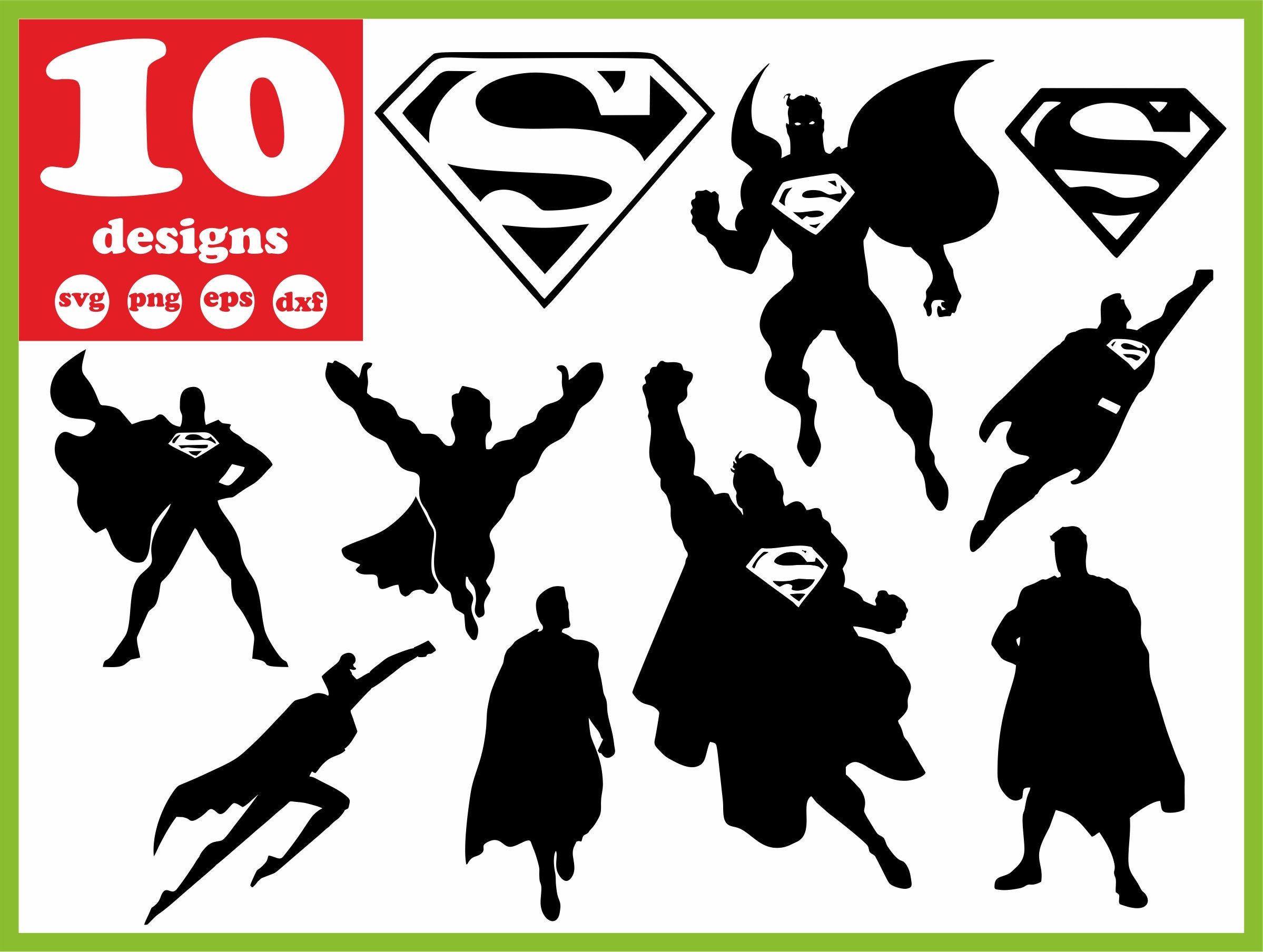 2398x1808 Superman Logo Dxf Etsy