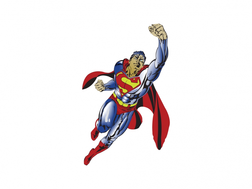 866x650 Superman Vector