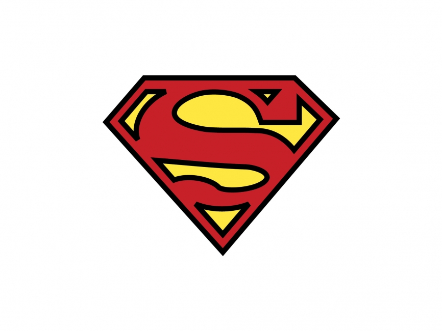 866x650 Superman Vector Logo