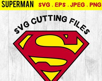 340x270 Superman Vector Etsy