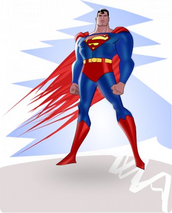 350x432 Free Superman Vector Epss Clipart And Vector Graphics