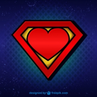 200x200 Superman Logo Free Vector Graphic Art Free Download