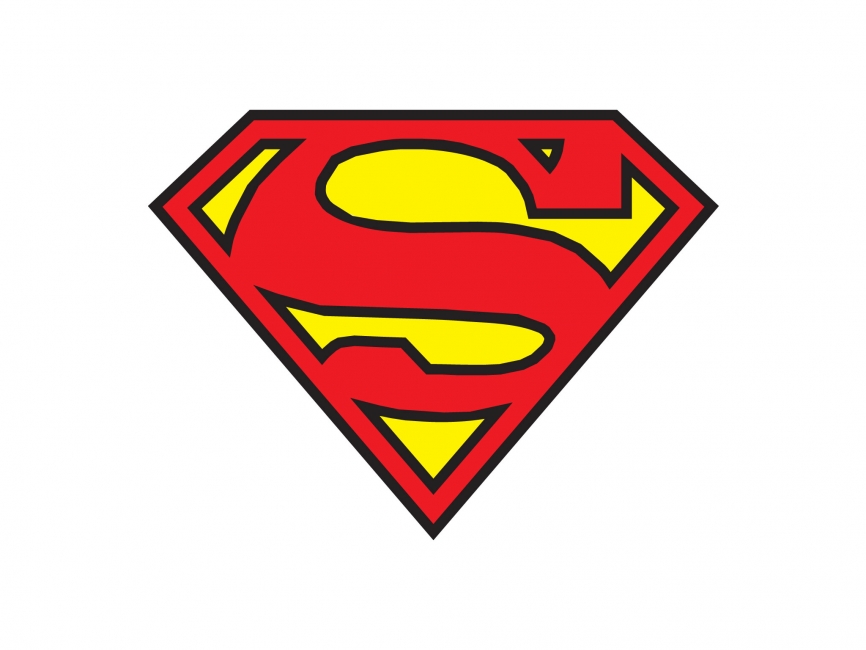866x650 Superman Vector Logo