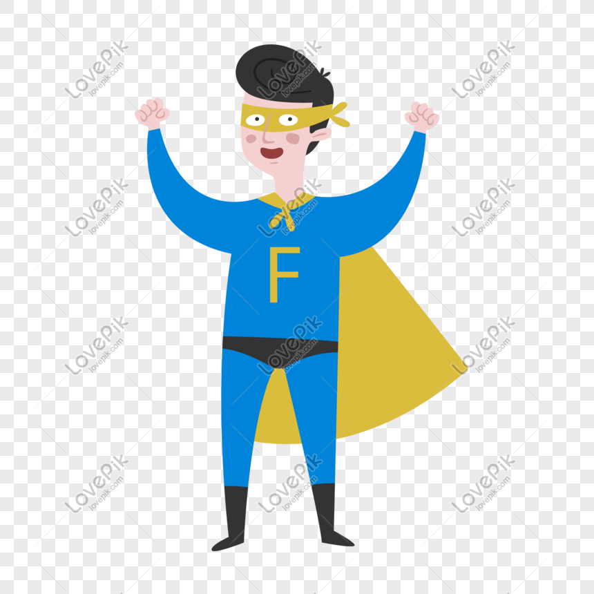 860x860 Blue Superman Vector Material Png Image Picture Free Download