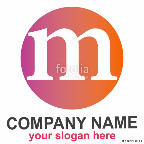 500x500 Logo Mall Supermarket Alphabet M Font Stock Image And Royalty