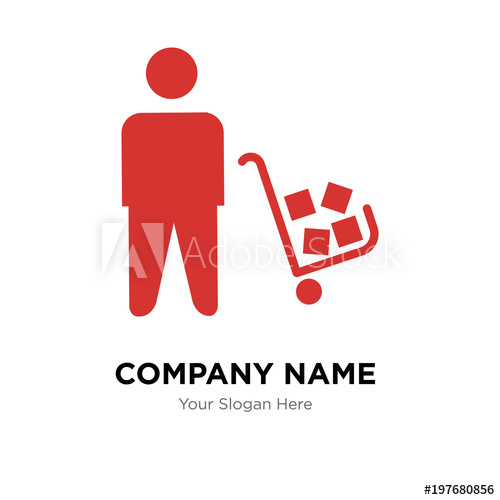 500x500 Supplier Company Logo Design Template, Business Corporate Vector