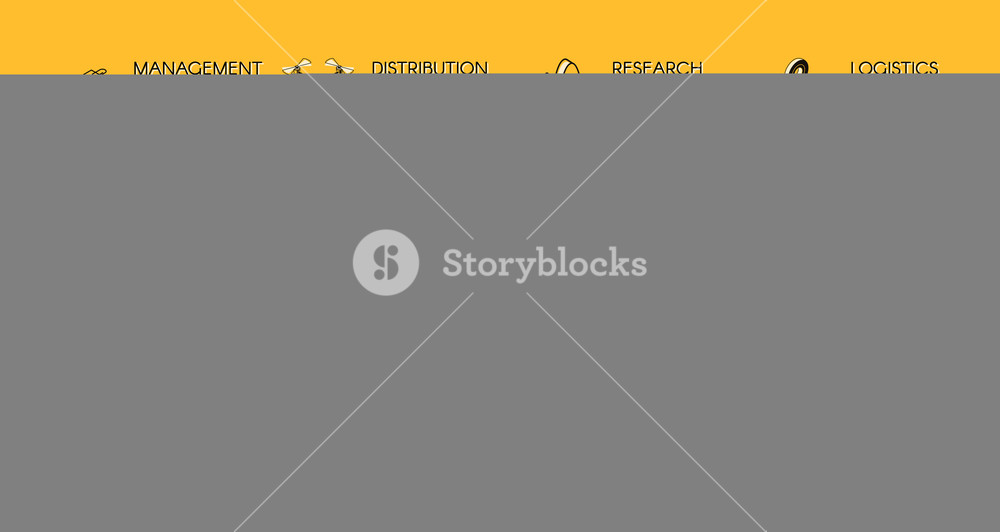 1000x532 Supply Chain Management Isometric Vector Banner Or Poster