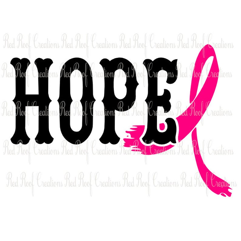 794x794 Hope Awareness Ribbon Vector Cancer Ribbon Cancer Etsy